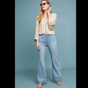 Anthropologie A+ Pilcro Wide Leg Jeans